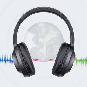 Usams BT5.0 Anc Draadloze Hoofdtelefoon Hifi Stereo Oortelefoon Opvouwbare Sport Headset Met Audio Kabel Voor Iphone Android Hoofdtelefoon