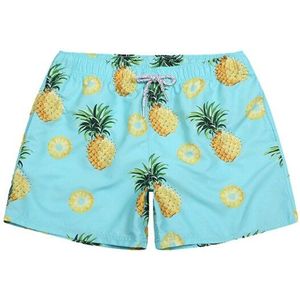 Y321 zomer cool ananas print mannen zwembroek badpak maillot de bain mannen badmode sunga strand shorts badpak 2A