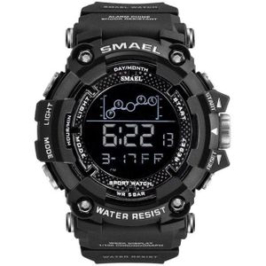 SMAEL Mode Mannen Oranje Multifunctionele Waterdichte Grote Dial LED Digitale Horloge Mannen Casual Sport Heren Horloges Relogio Masculino