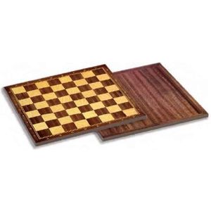 Schaken En Checkers Board Cayro Hout (40X40 Cm)