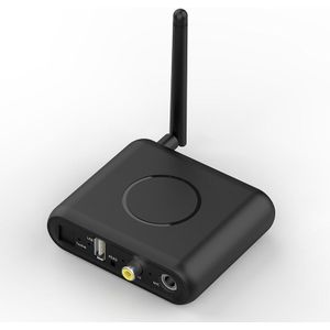 Dac Bluetooth 5.0 Audio-ontvanger Glasvezel Coaxiale Aux 3.5Mm Rca Usb U Disk Decoder Converter Draadloze Adapter Voor speaker