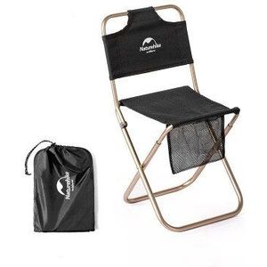 Naturehike Draagbare Rugleuning Vouwen Kruk Vissen Strand Camping Stoel NH18M001-Z