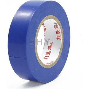 Isolatie Lijm PVC Elektrische Tape Roll Blauw 14Meter Lange