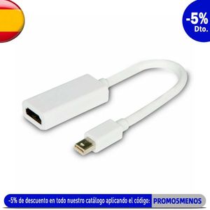 Ociodual Adaptador Mini Display Port Macho Een Kabel Hdmi Tv 1.3 Hd Para Mac Book Pro Air Imac Screen Monitor de Pantalla