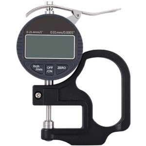 Elektronische Micrometer Digital Dial Diktemeter Met Lcd-scherm Inch/Metrische Remklauwen 0-1 &quot;/0-25Mm Gauge 0.00004&quot;