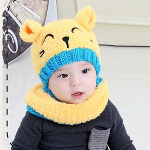Unisex Knitted Plush Winter Warm Stretchy Soft Hats Comfort Hats Kit with Scarf Hand wash only. Cat-ears
