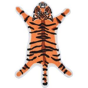 Tiger Gedrukt Tapijt Koe Luipaard Tijger Gedrukt Polyester Antislip Antislip Mat 54.5cm * 82cm Animal Print tapijt