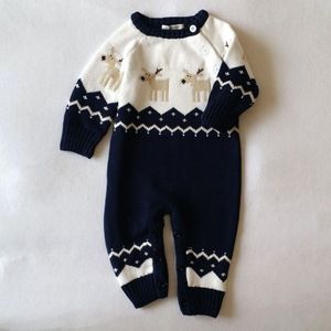 Jaar Kerst Een-Stukken Lente Herfst Truien Uitloper Jongen Meisjes Pasgeboren Kleding Unisex O-hals Jumpsuit Romper ABS-1539