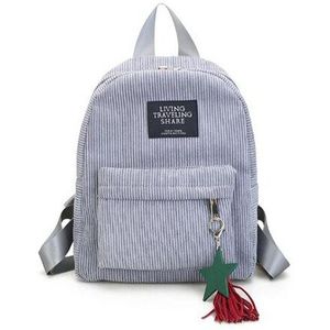 Yogodlns Vrouwen Rugzakken School Schoudertas Met Kwastje Corduroy Rugzak Vrouwelijke Notebook Tassen Voor Meisjes Preppy Stijl Knapzak