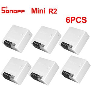Sonoff Mini Twee Manier Smart Switch Wifi Draadloze Diy Timer Schakelaar Smart Home Automation Module Ewelink App Werken Met Alexa google