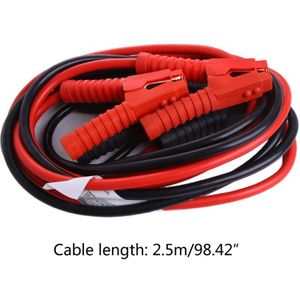 2.5 M 1800A Professionele Jump Leads Geïsoleerde Zware Booster Kabels Auto Gereedschap