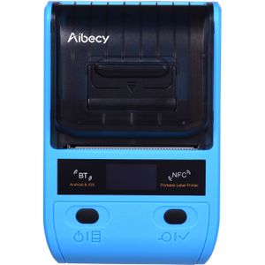 58Mm Draagbare Thermische Printer Draadloze Express Printer Usb Nfc Bt Verbinding Esc/Pos 1D 2D Bar-code Android Ios Windows