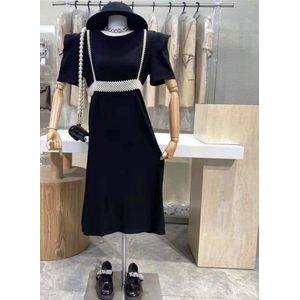 Trend Ins Imitatie Parel Vrouwen Taille Keten Netto Rood Sling Vest Buiten Overhemd Riem Decoratie Rok Jarretel Riem taille