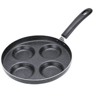 Vier-Gat Omelet Pan Voor Eieren Ham Pan Cake Maker Koekenpan Pannen Geen Olie-Rook Ontbijt Grill Pan kookpot Multifunctionele Nonsti