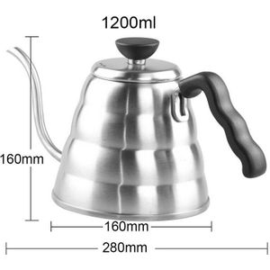 Rvs Hario Koffie Drip Zwanenhals Ketel Pot Theepot Waterkoker Thee Maker Fles Keuken Accessoires 1L/1.2L