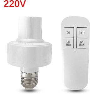 110V 220V E27 E26 Schroef Light Holder Converter Draadloze Afstandsbediening Lampvoet Connector Accessoires Voor E27 Led uv Lamp
