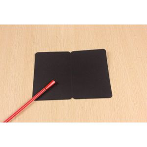 10pcs Blank Kraft Papier Card Folding dubbelzijdig Visitekaartjes Tekening Woord Kaart Bericht Wenskaart