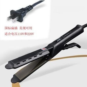 Stijltang Vier-Gear Temperatuur Aanpassing Keramische Toermalijn Ionische Flat Iron Stijltang Voor Vrouwen Verbreden Panel