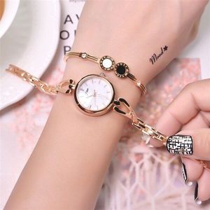 Luxe Golden Rvs Vrouwen Mode Armband Horloges Cut Oppervlak Marmer Wijzerplaat Dames Horloges Kleine Vrouwelijke Horloge
