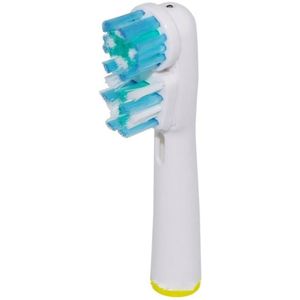 Neutrale Dubbele Hoofd Opzetborstel Vervangbare Borstelkop Dental Cleaning Tools Rotary Type Elektrische Tandenborstel