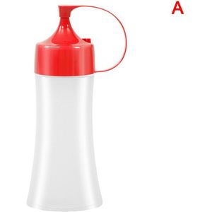 400Ml Food Grade Plastic Salade Dressings Fles Anti-Lek Knijpen Flessen Voor Sauzen Olie Bechamel Tb