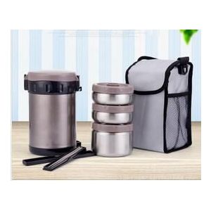 Japan 1800ML Rvs Container Voor Soep Thermosfles Thermos voor Warm Eten Fles Geïsoleerde Lunchbox Lunch Jar