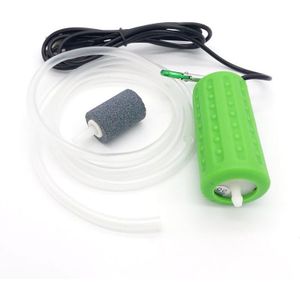 Aquarium Mini Usb Zuurstof Luchtpomp Met Steen Accessoires Terugslagklep Mute Slang Energiebesparing Levert Accessoires Aquarium