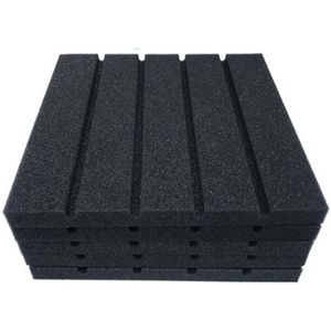 Geluid Absorberende Foam Board,12 Pcs 25X25X2cm Sound-Proof Schuim Geluidsabsorberende Board Piano Kamer Geluidsabsorberende Spons