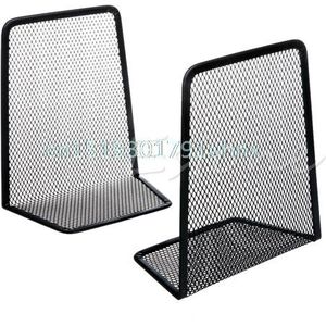 Black Metal Mesh Desk Organizer Desktop Brief Sorter Mail Lade Bestand Organisator Office Home Boekensteunen Boek Houder Business