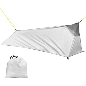 Backpacken Tent Mesh Net Outdoor Camping Slaapzak Tent Lichtgewicht Enkele Persoon Tent Voor Camping Met Klamboe