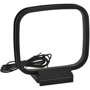Fm Theater Stabiele Indoor Am Loop Antenne Thuis Stereo Geluid Radio Audio Systeem 2Pin Draad Connector Signaal Ontvanger Universele