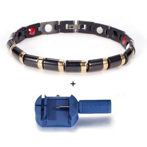 Magnetische Armband Voor Vrouwen Zilver Kleur Vriendschap Roestvrij Stalen Armband Vrouwelijke Germanium Gezondheid Energie Ketting Armband Vrouwen