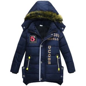 Keaiyouhuo Winter Jongens Jas Rits Warme Kinderkleding Katoenen Jas Voor Jongens Hooded Bovenkleding Kinderen Jassen Kleding