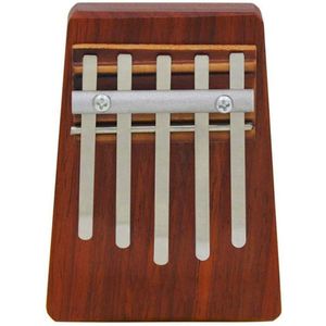 5-Key Kalimba Mbira Kinderen Mini Gitaar Duim Piano Traditionele Muziekinstrument Perfect Cadeau Voor Kinderen