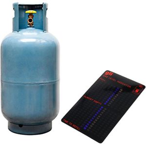 Magnetische Gas Cilinder Tool Gas Tank Niveau Indicator Propaan Butaan Lpg Gauge Caravan Fles Temperatuur Meten