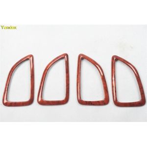 Yandex voor Hyundai Ix35 Auto-interieurs Gemodificeerde Carbon stijl perzik hout stijl Interieur Stickers Auto Stickers