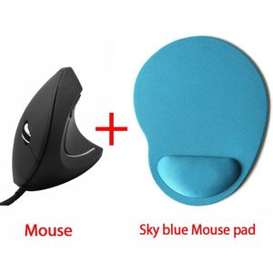 Ergonomische Verticale Muis Usb Plug Wired Rechterhand Computer Gaming Muizen 1.8M Linelength Optische Muis Gamer Mouse Voor Laptop pc