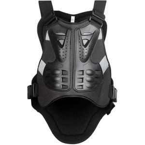 Wosawe Body Protector Armor Motorjacks Motocross Back Shield Mouwloos Vest Spine Borst Beschermende Gears Jacket Mens