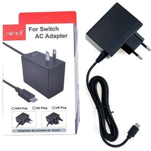 Eu/Us Plug Ac Adapter Snel Opladen Voor Ns Nintendo Switch / Lite Travel Charger Voor Nintend Opladen Usb type C Voeding