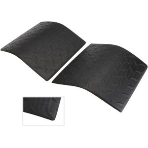 2 Stuks Auto Buitenste Kuipdelen Cover Auto-Styling Voor 2007 Jeep Wrangler Zwarte Kap Jk & Unlimited jk Rubicon Sahara Zwarte Kap