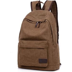 X-Online 032017 man canvas rugzak student schooltas