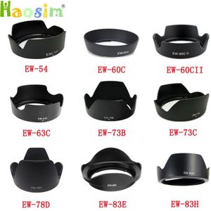 10 Stks/partij Voor EW-54 EW-60C EW-60CII EW-63C EW-73B EW-73C EW-78D EW-83E EW-83H Camera Zonnekap Voor Canon Lens Camera