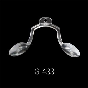 5 Paren/partij Siliconen Anti-Slip Glazen Neus Pads U-Vormige Neus Pad Voor Brillen Sunglass Glas Bril Eyewear accessoires