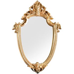 Vintage Spiegel Prachtige Make-Up Spiegel Badkamer Muur Opknoping Spiegel Voor Vrouw Dame Decoratieve Spiegel Home Decor Supplies