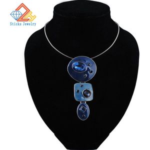 Charme Mode Ketting 2 Kleuren Zinklegering Emaille Sexy Hanger Ketting Met Touw Ketting Voor Vrouwen Cosplay Sieraden