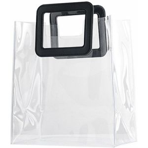 Transparant Pvc Handtassen Tote Bag Voor Vrouwen Winkelen Zak Plastic Duidelijke Zak Grote Capaciteit Reistas Strand Opbergtas