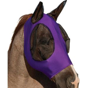 Paard Fly Masker Met Oren Extra Comfort Lycra Grip Anti-Muggen Zachte Mesh Equine Masker Paard Hoofd Cover Comfortabele anti Fly Mesh