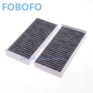 2Pcs Cabin Filter 64319321875 Voor Bmw F45 F46 214d 216i 218i 220i 225i/F48 X1/F39 X2 Actieve Carbon