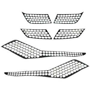 AL21-Voor Peugeot 3008 3008GT Auto Achterlichten Licht Lamp Cover Honingraat Stickers Protector Achterlicht Decoratie de