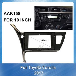 10 Inch Auto Auto Multimedia Fascia Monteren Dvd Frame Voor Toyota Corolla Auto Dashboard Abs Plastic Installatie